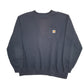 Mens Navy Carhartt  Crewneck Jumper