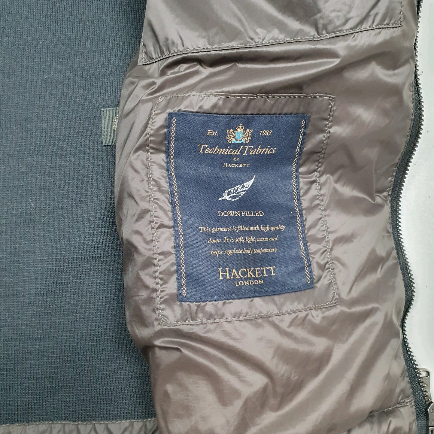 Mens Brown Hackett   Coat