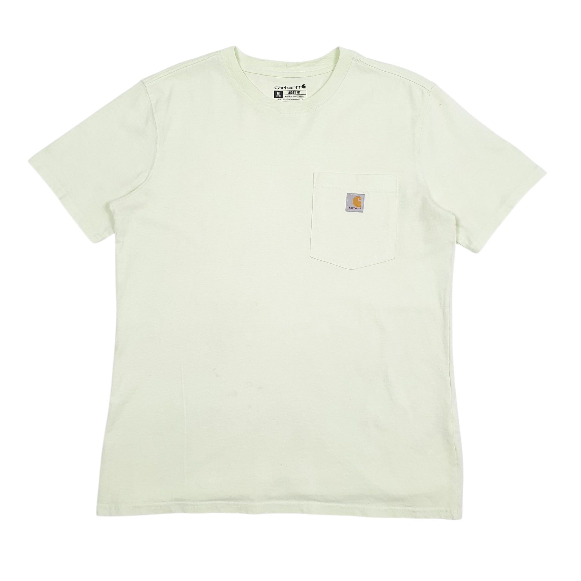 Womens Green Carhartt  Short Sleeve T Shirt