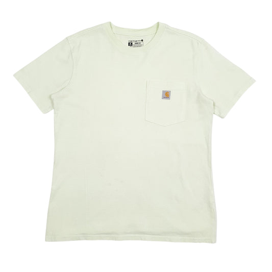 Womens Green Carhartt  Short Sleeve T Shirt