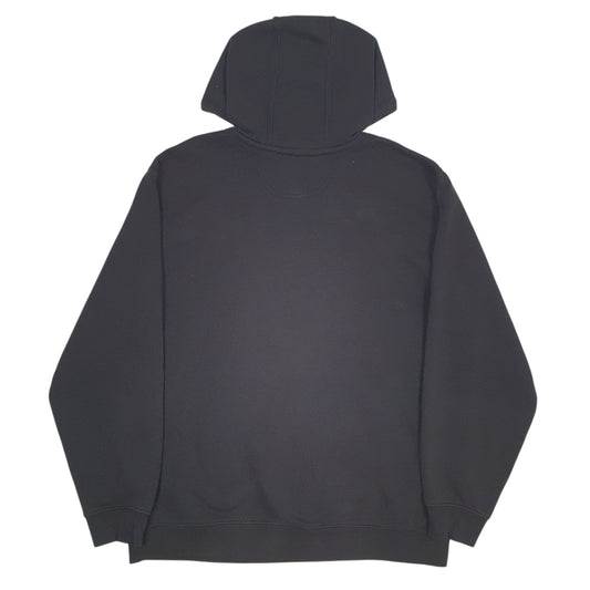 Mens Black Carhartt Spellout Hoodie Jumper
