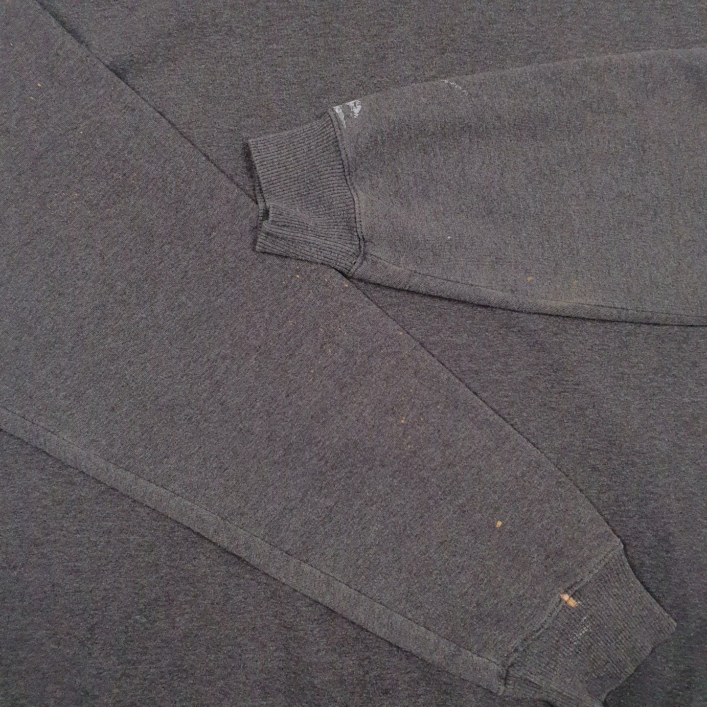 Mens Grey Champion Hoodie Full Zip Jumper