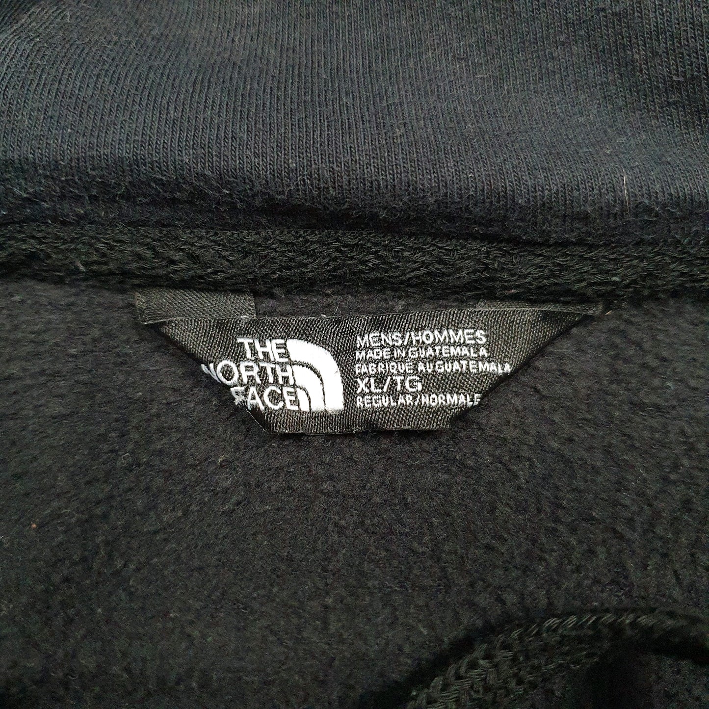 Mens Black The North Face Spellout Hoodie Jumper