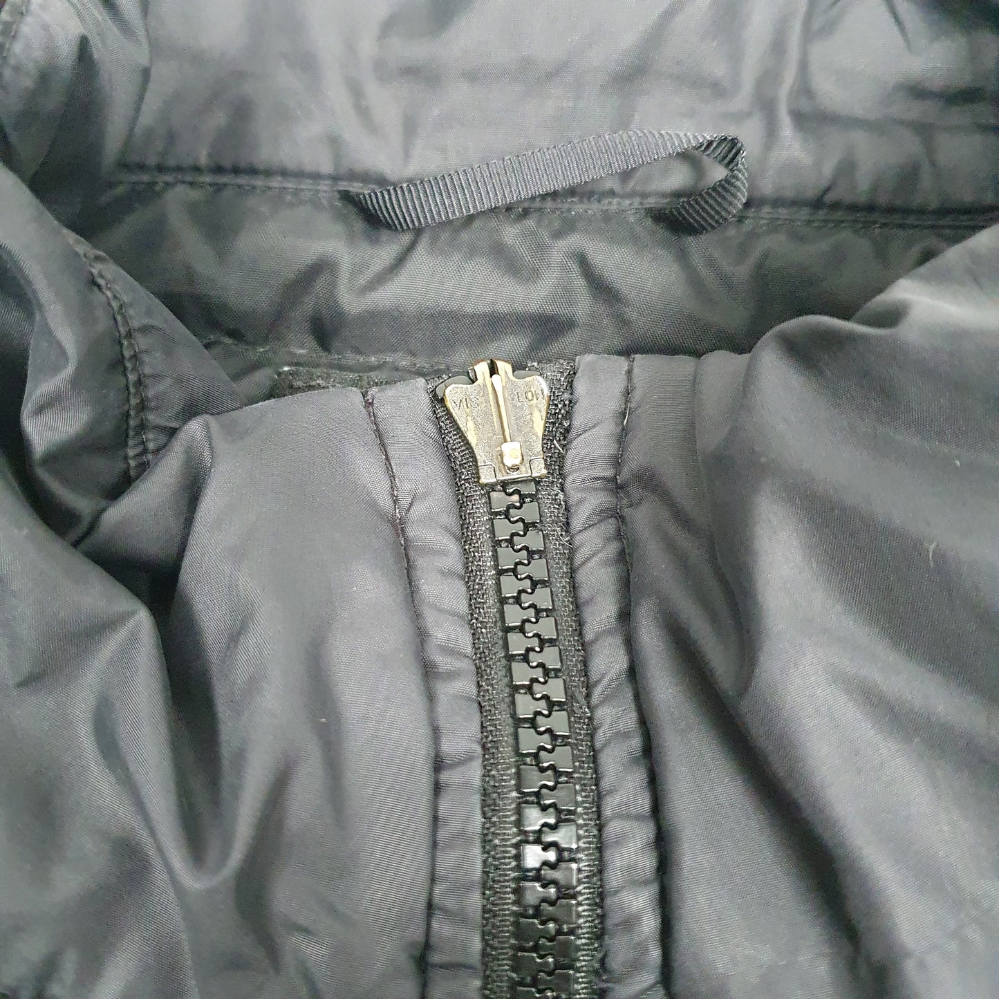 Mens Black The North Face Fleece Full Zip Coat