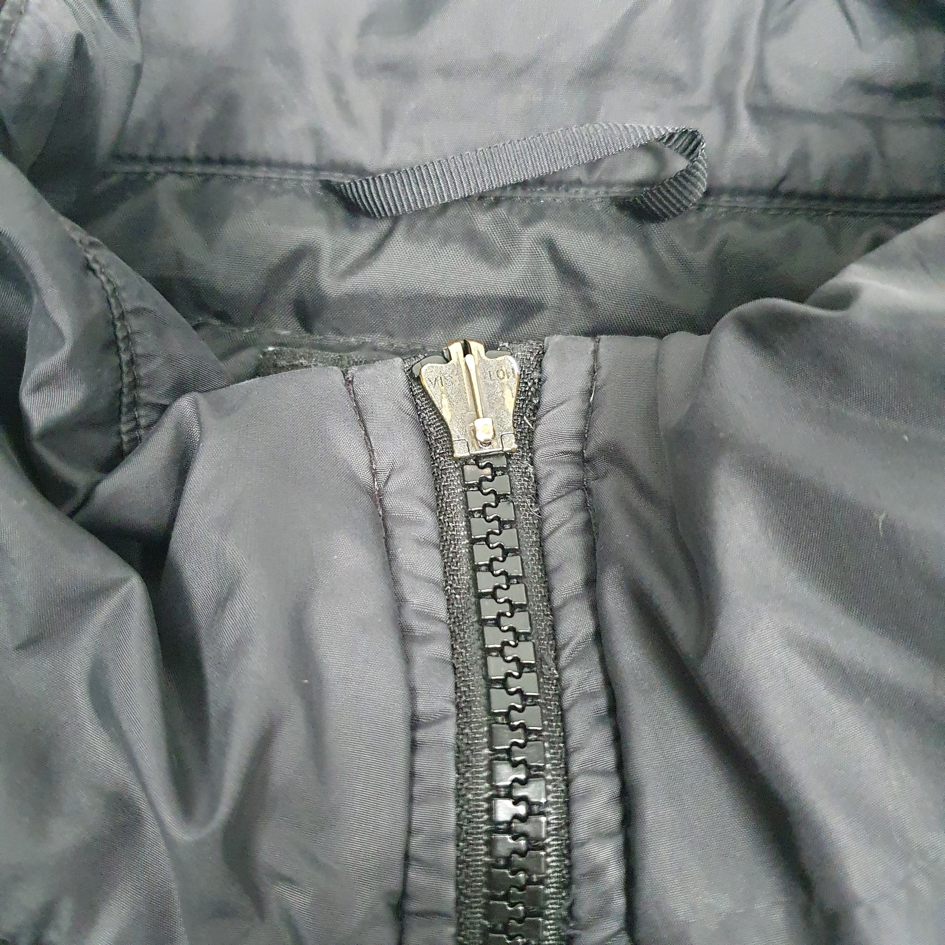 Mens Black The North Face Fleece Full Zip Coat