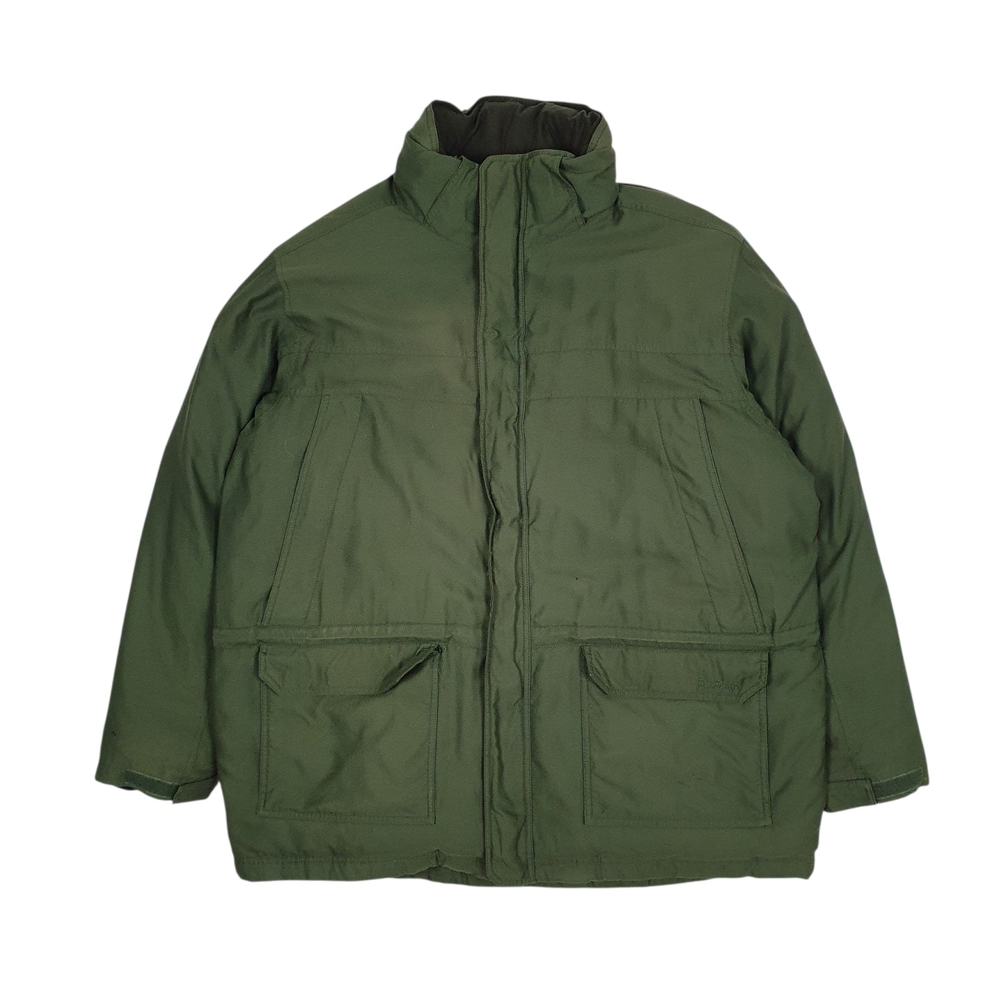 Mens Green L.L.Bean  Full Zip Coat