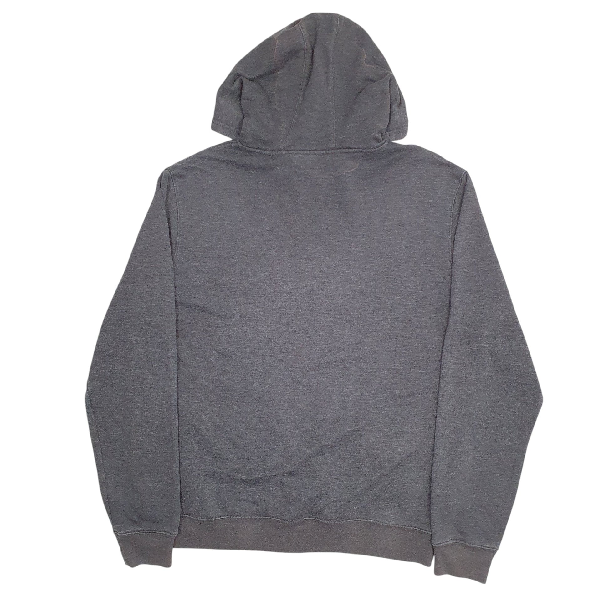 Mens Grey Fila Hoodie Full Zip Jumper