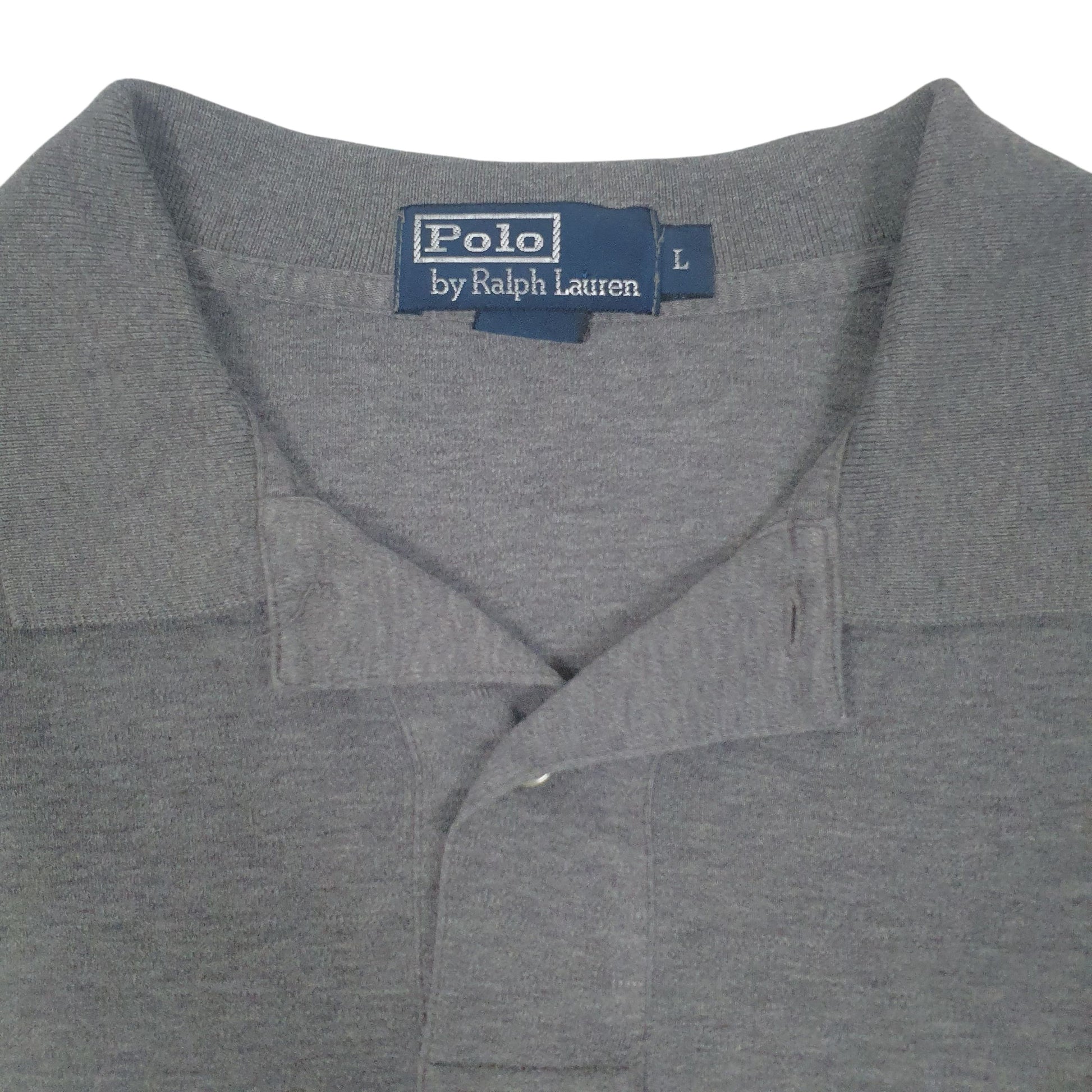 Mens Grey Polo Ralph Lauren   Polo Shirt