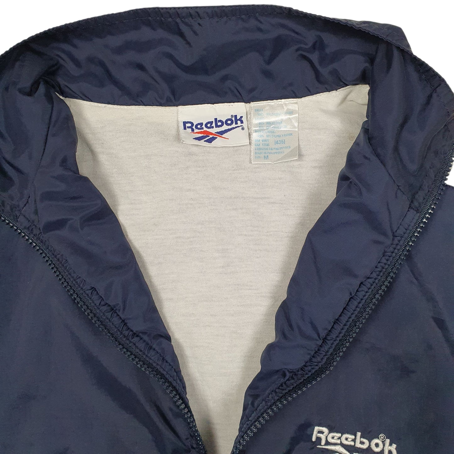 Mens Navy Reebok Vintage 00s  Coat