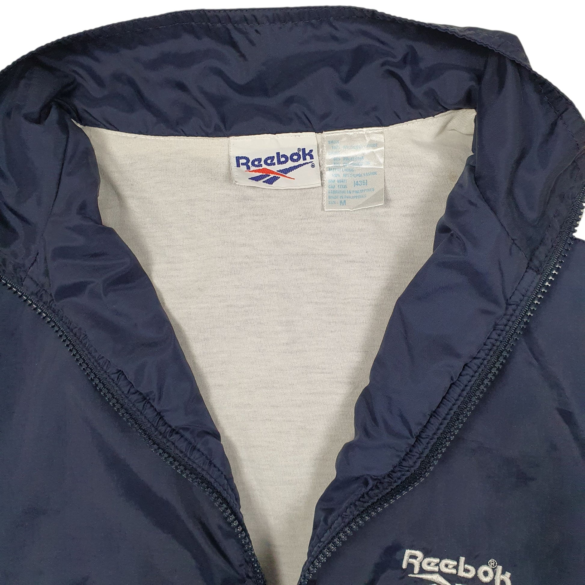 Mens Navy Reebok Vintage 00s  Coat