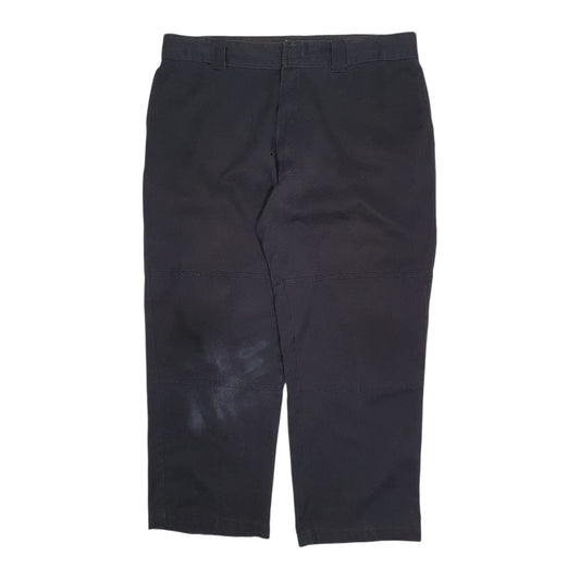 Mens Black Dickies  Chino Trousers