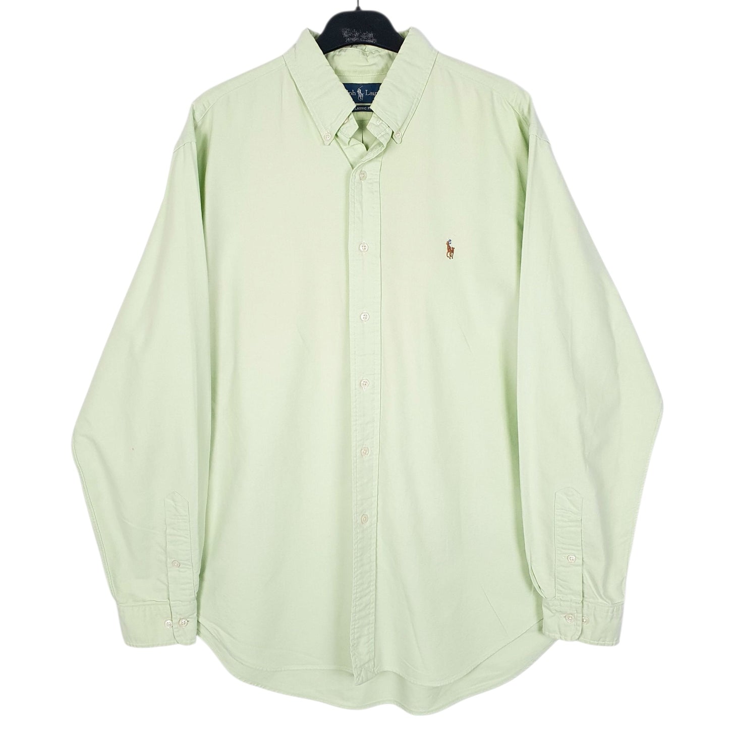 Mens Green Ralph Lauren  Long Sleeve Shirt