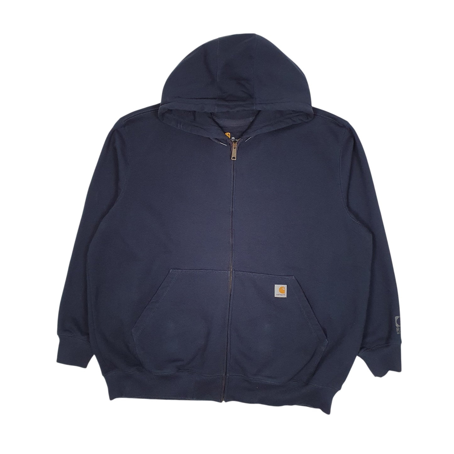 Mens Navy Carhartt  Full Zip Jumper