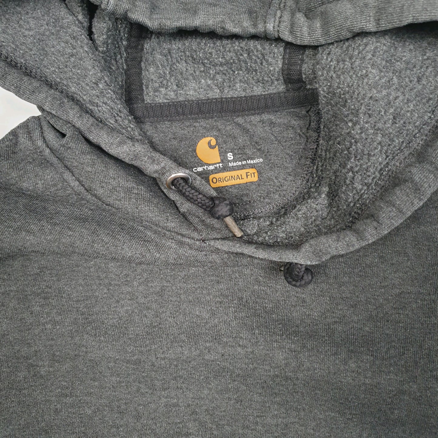 Mens Grey Carhartt  Hoodie Jumper
