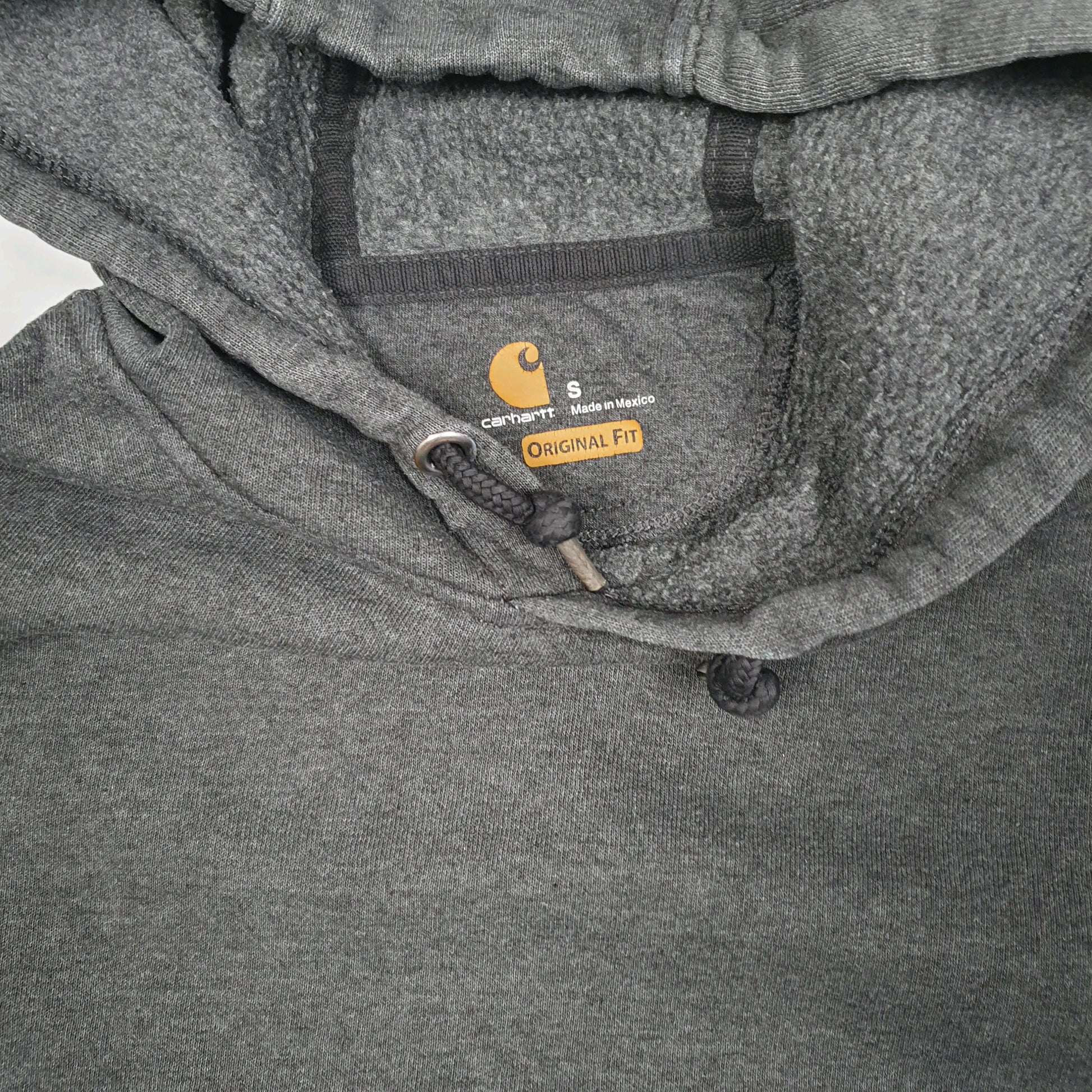 Mens Grey Carhartt  Hoodie Jumper