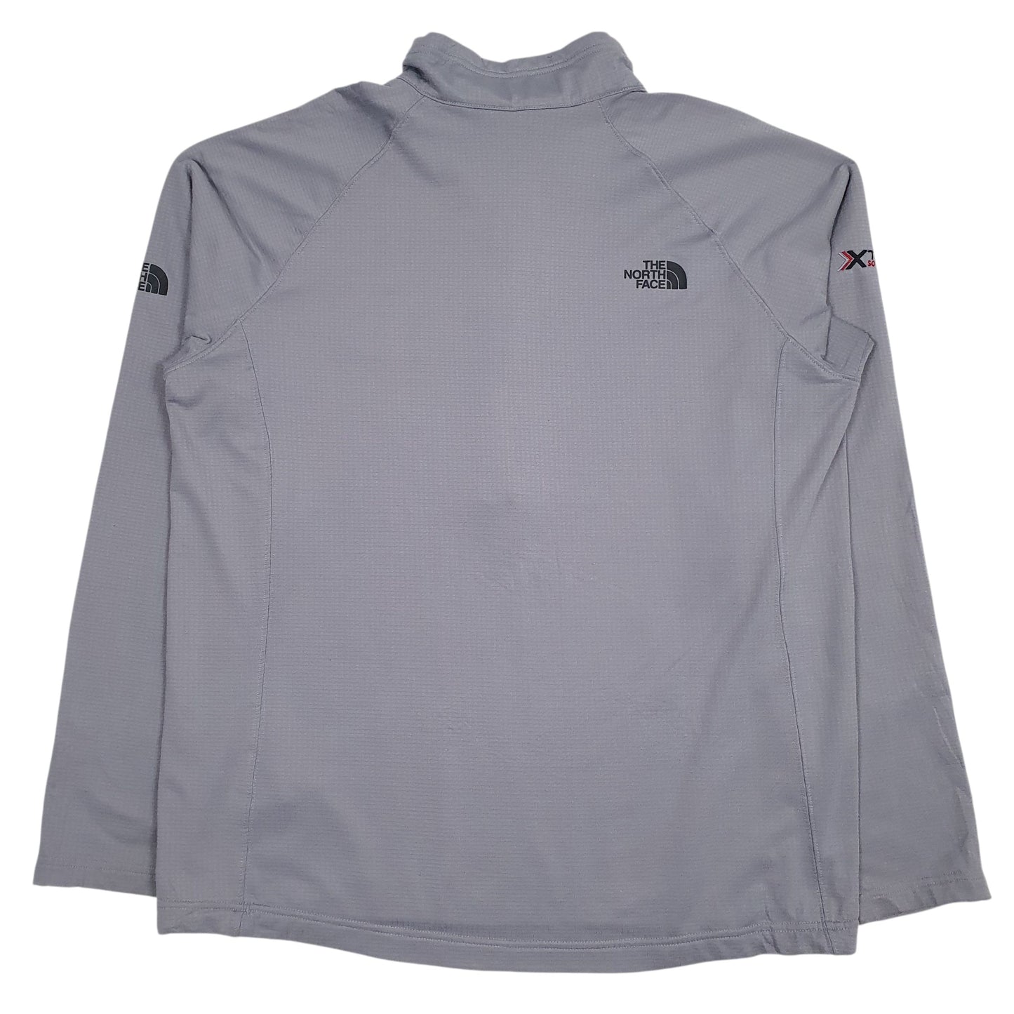 Mens Grey The North Face  Quarter Zip Jumper