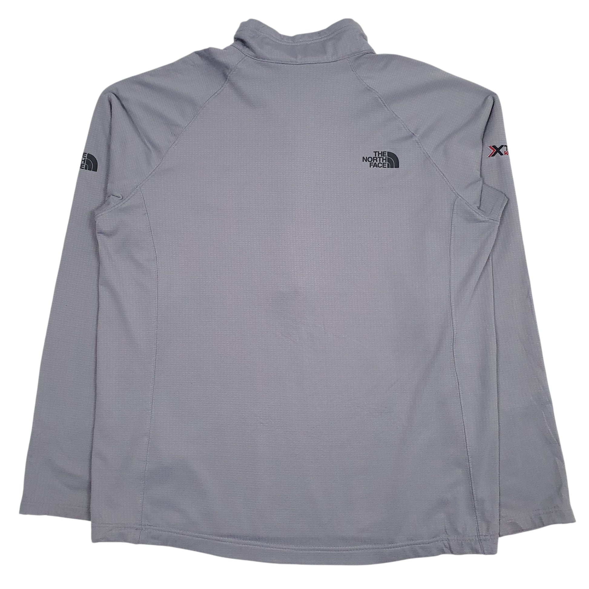 Mens Grey The North Face  Quarter Zip Jumper