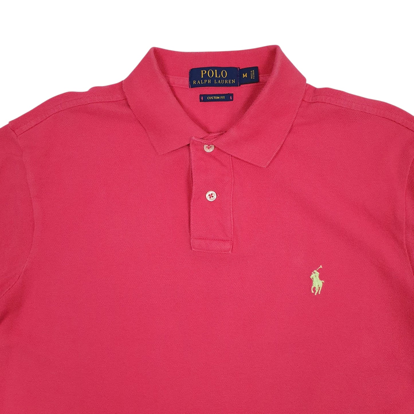 Mens Pink Polo Ralph Lauren   Polo Shirt