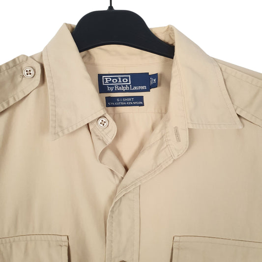 Mens Beige Ralph Lauren G.I Shirt  Shirt