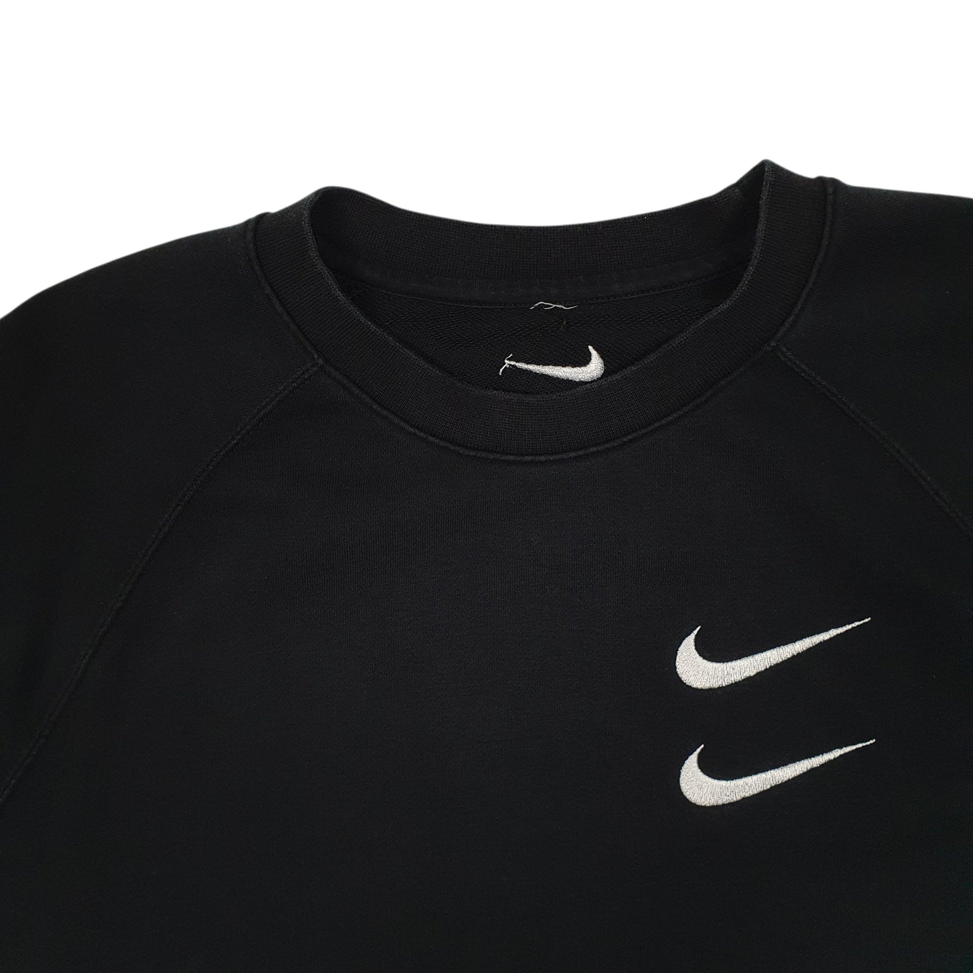 Mens Black Nike Goddess Of Victory Crewneck Jumper