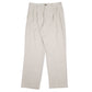 Mens Grey Tommy Hilfiger Pleated Chino Trousers