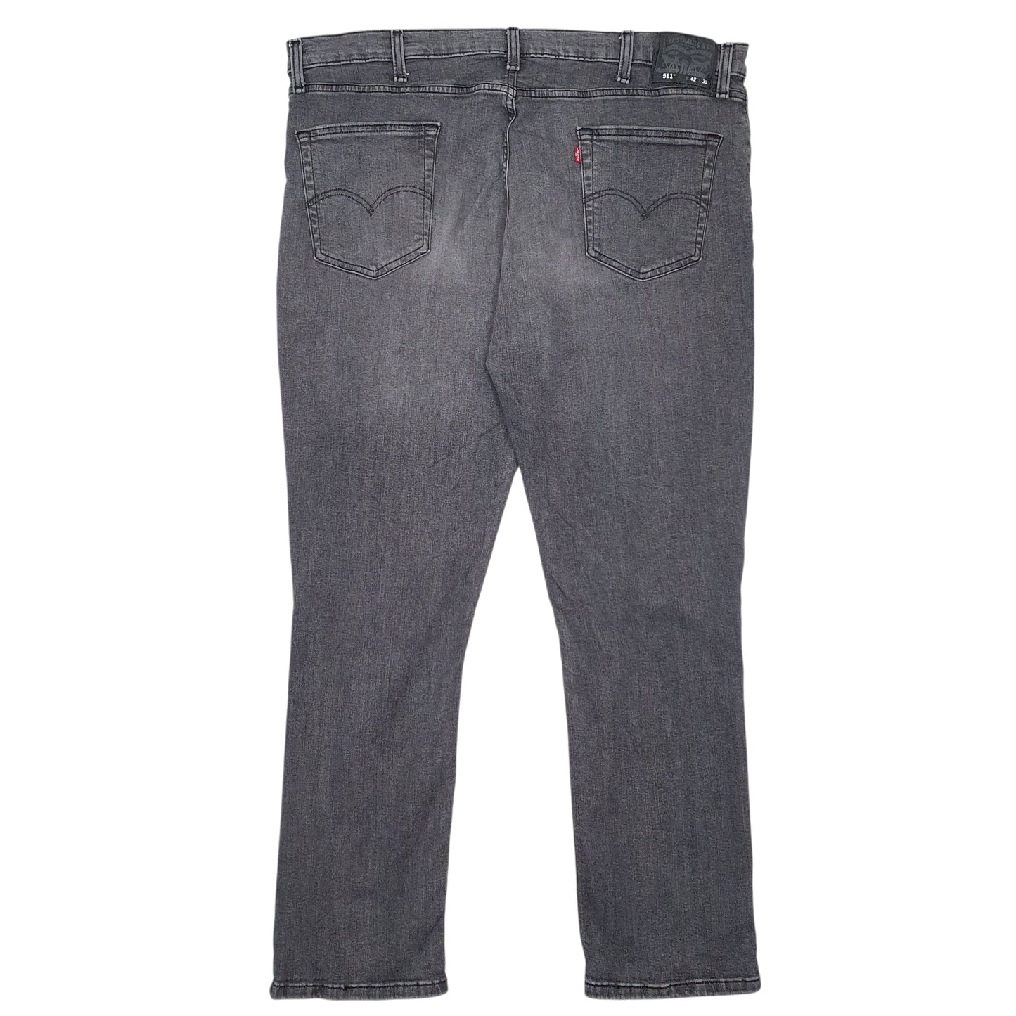 Mens Grey Levis Distressed  Jeans