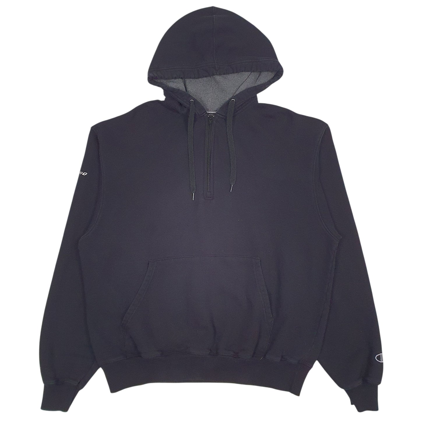 Mens Black Champion  Hoodie Jumper
