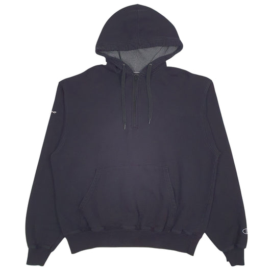 Mens Black Champion  Hoodie Jumper