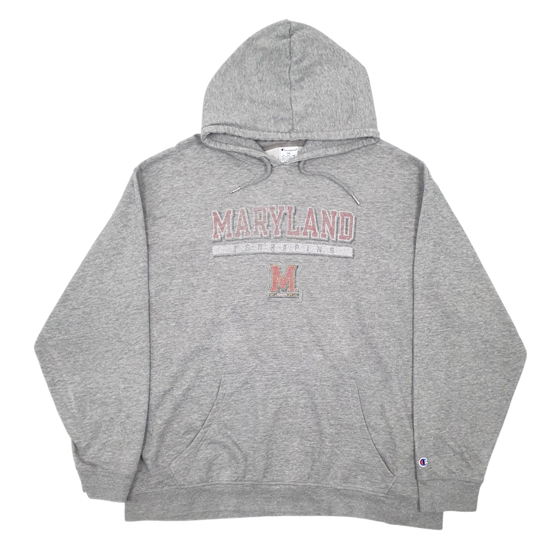 Mens Grey Champion  Hoodie Jumper