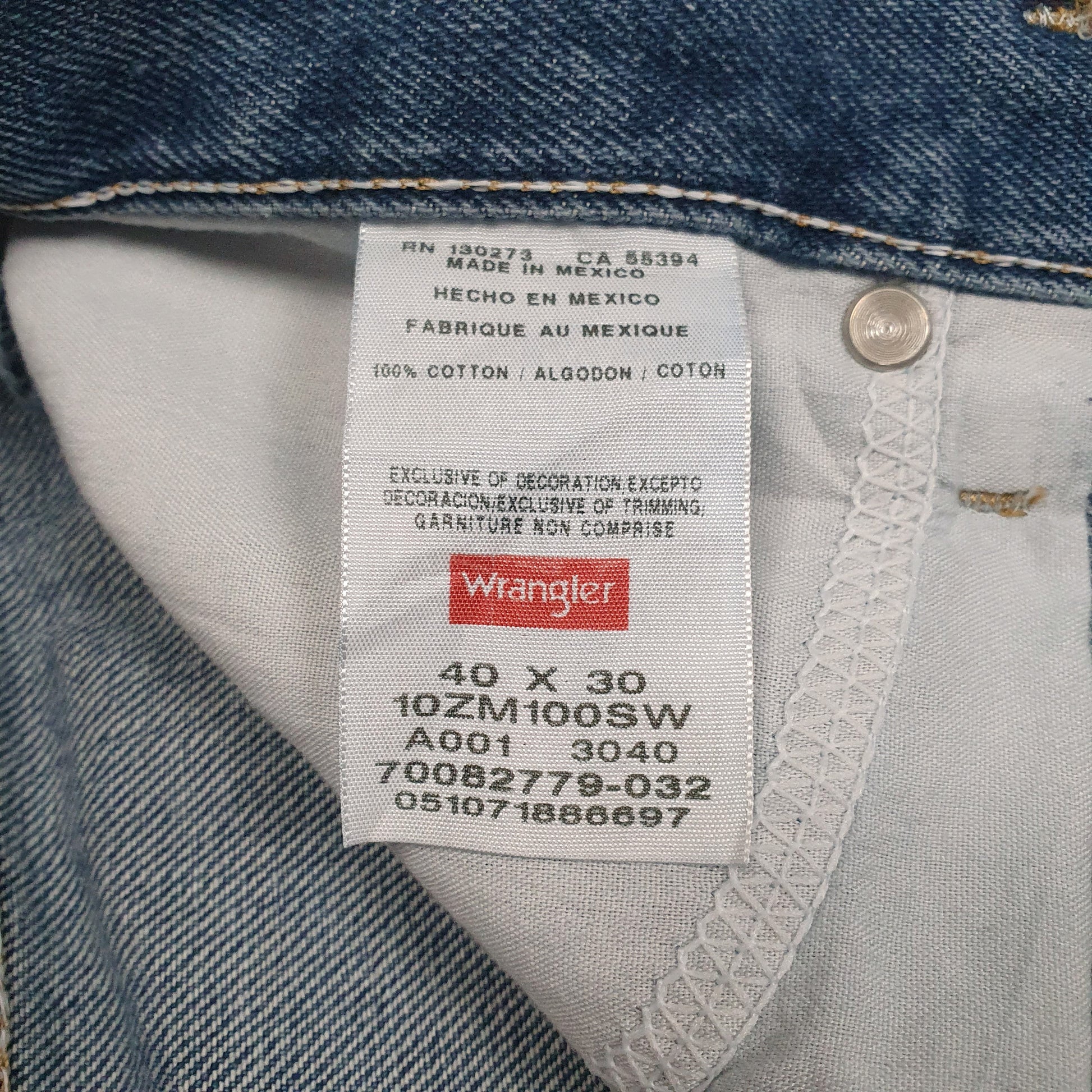 Mens Blue Wrangler   Jeans