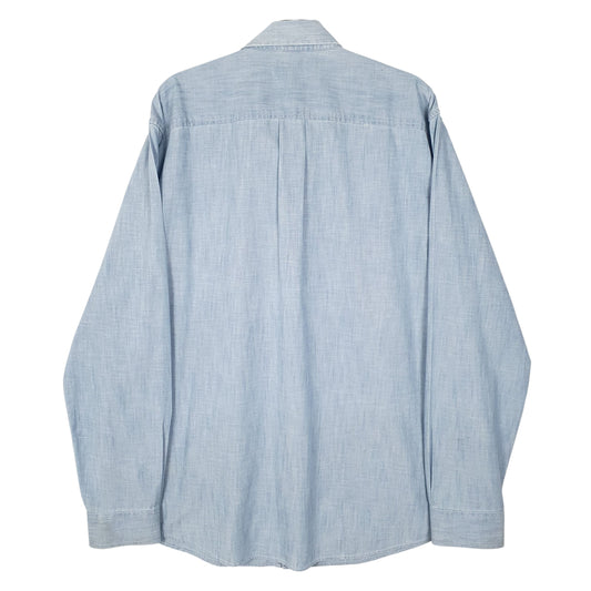 Mens Blue L.L.Bean   Shirt