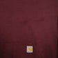 Mens Burgundy Carhartt  Hoodie Jumper