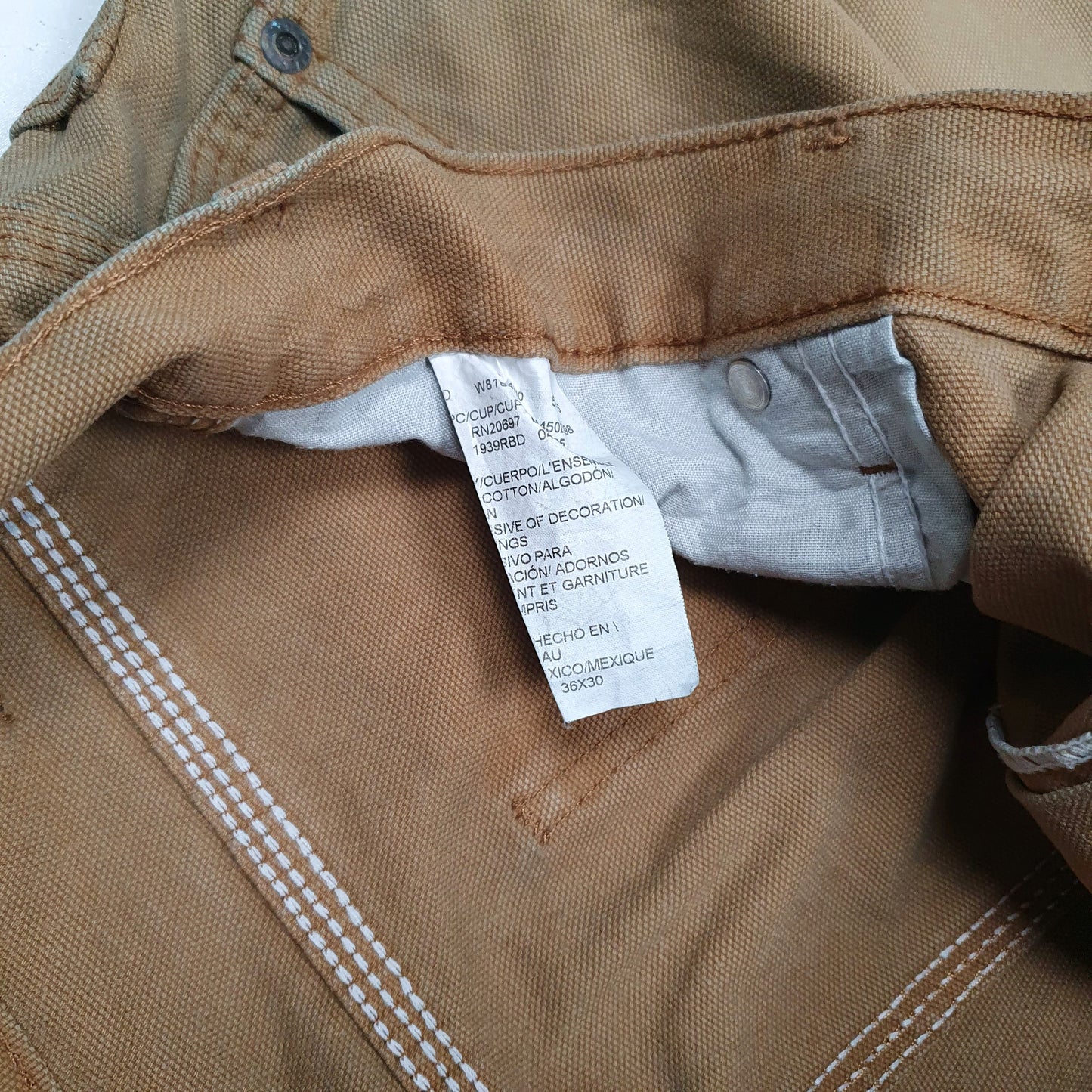 Mens Brown Dickies   Shorts