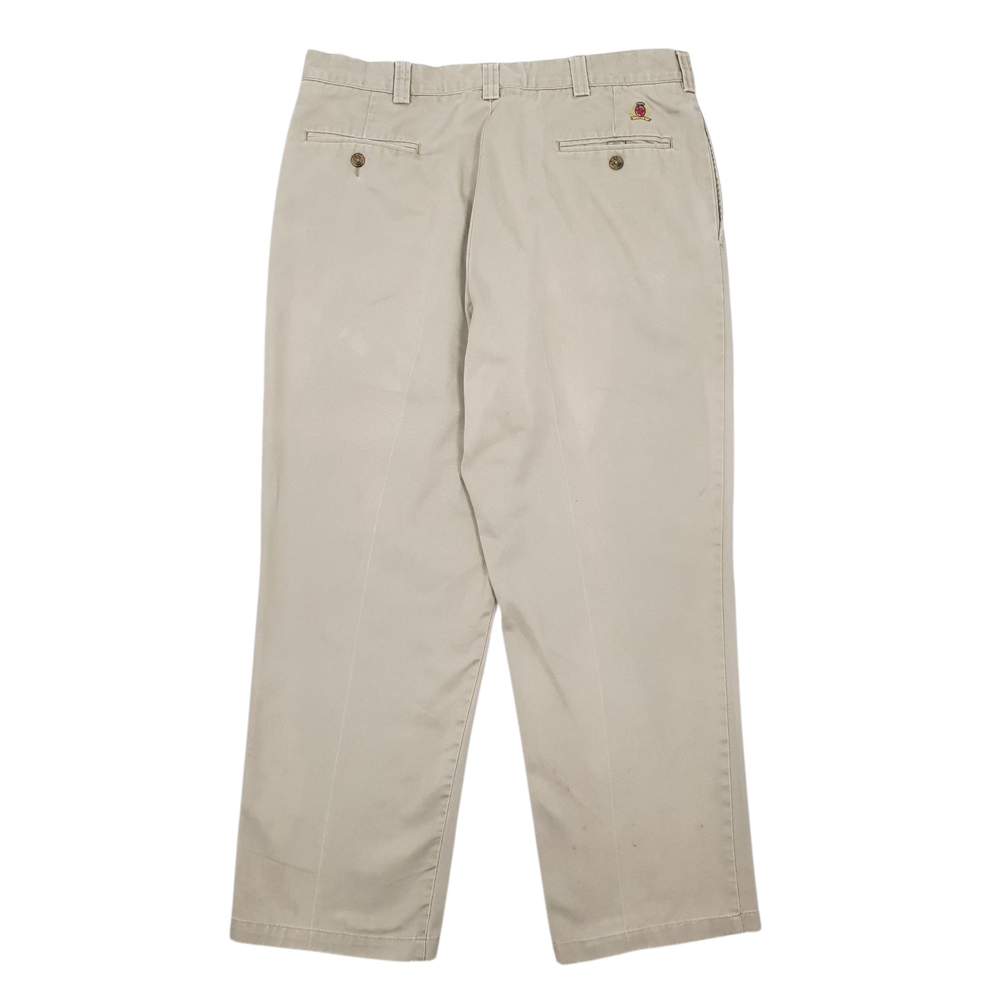 Mens Beige Tommy Hilfiger Vintage  Trousers