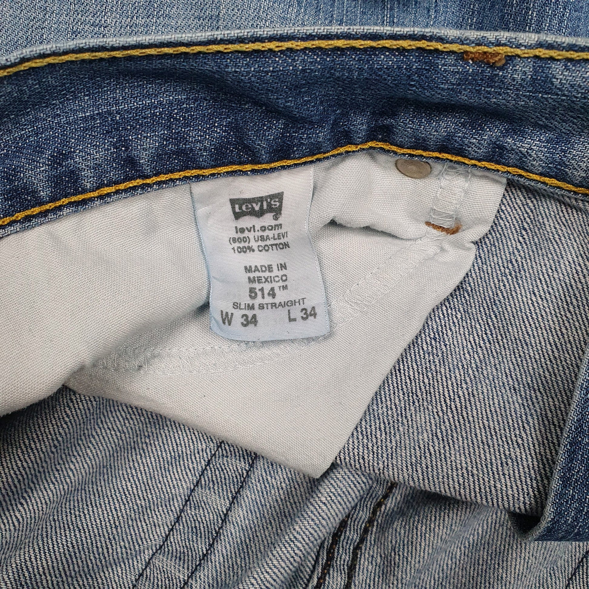 Mens Blue Levis   Jeans