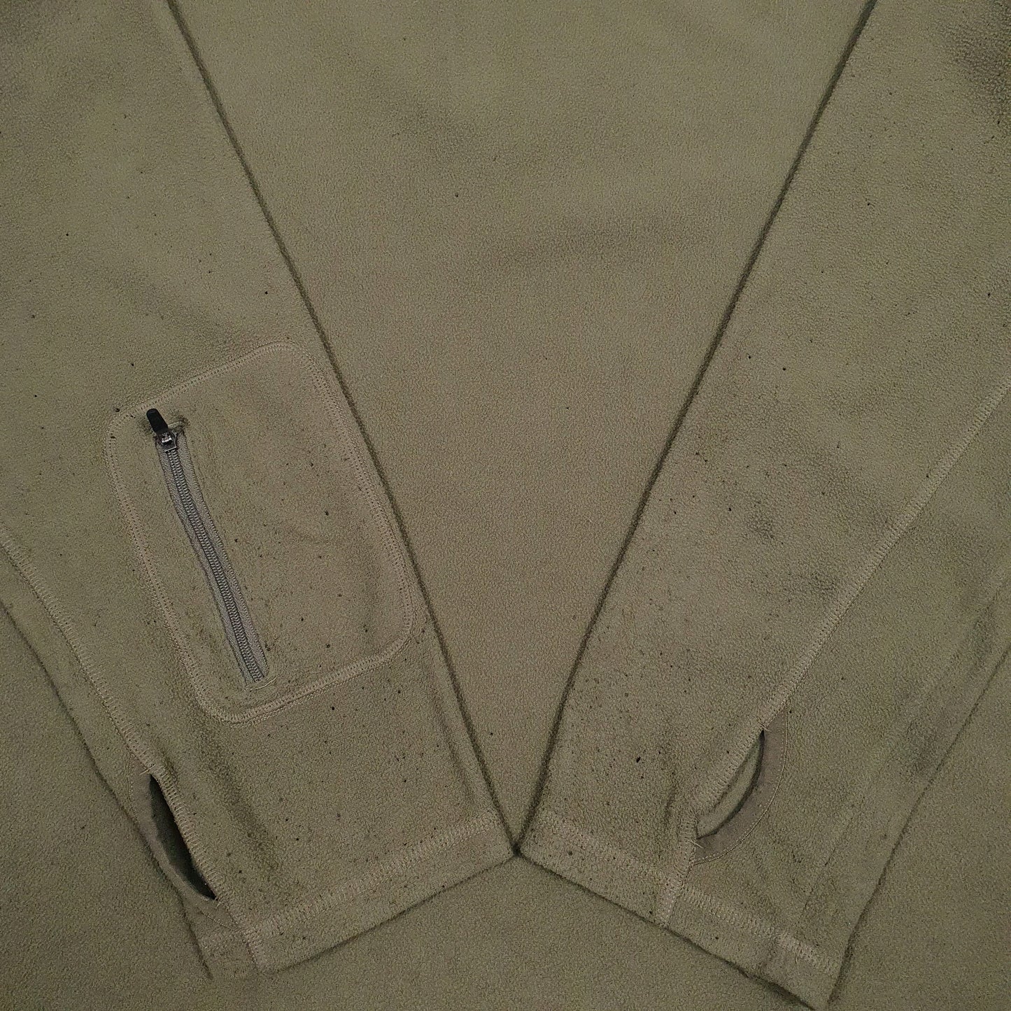 Mens Green The North Face  Quarter Zip Jumper