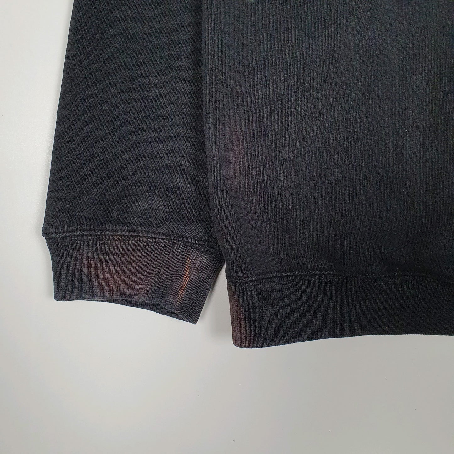 Mens Black Ralph Lauren Vintage 90s Hoodie Jumper