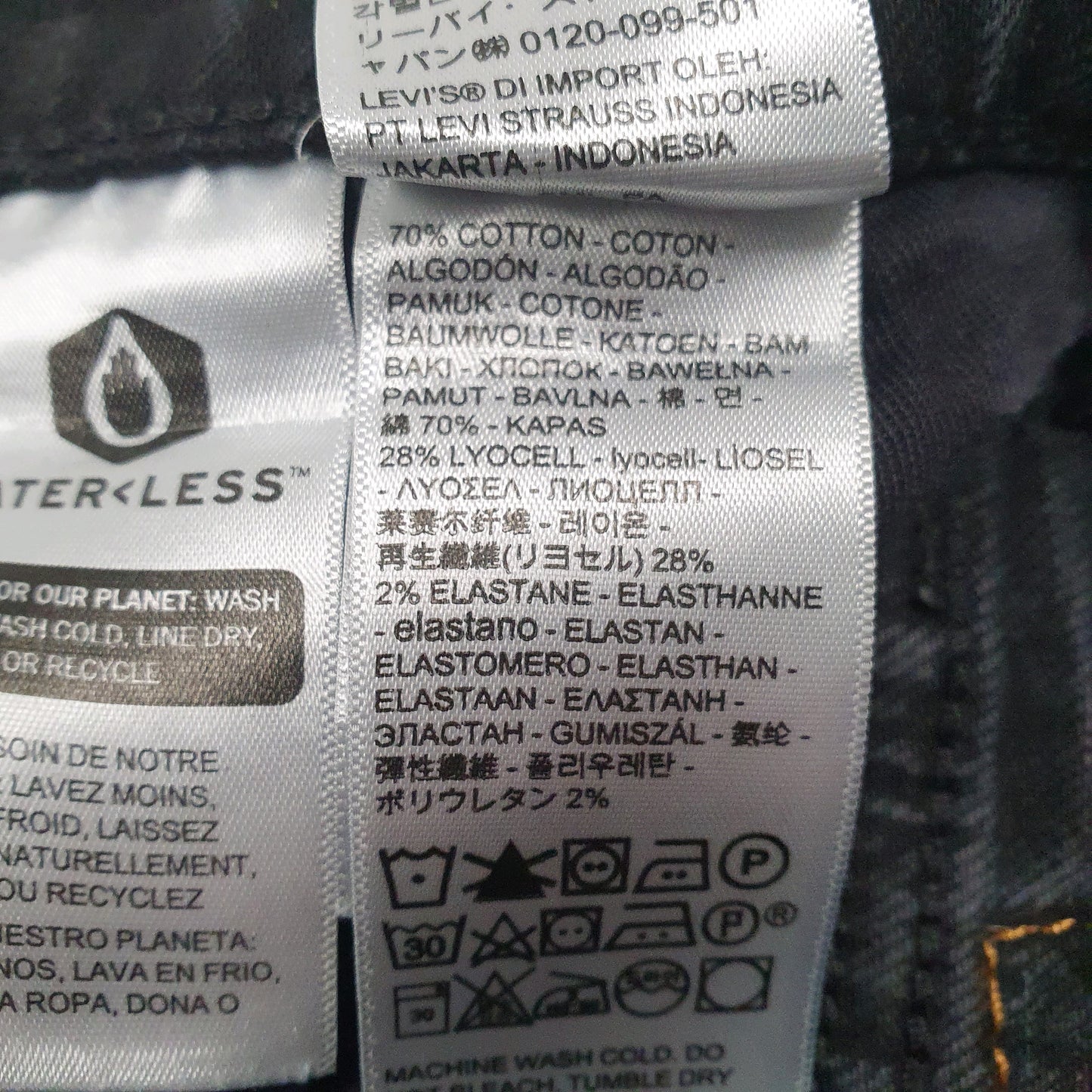 Mens Black Levis   Jeans