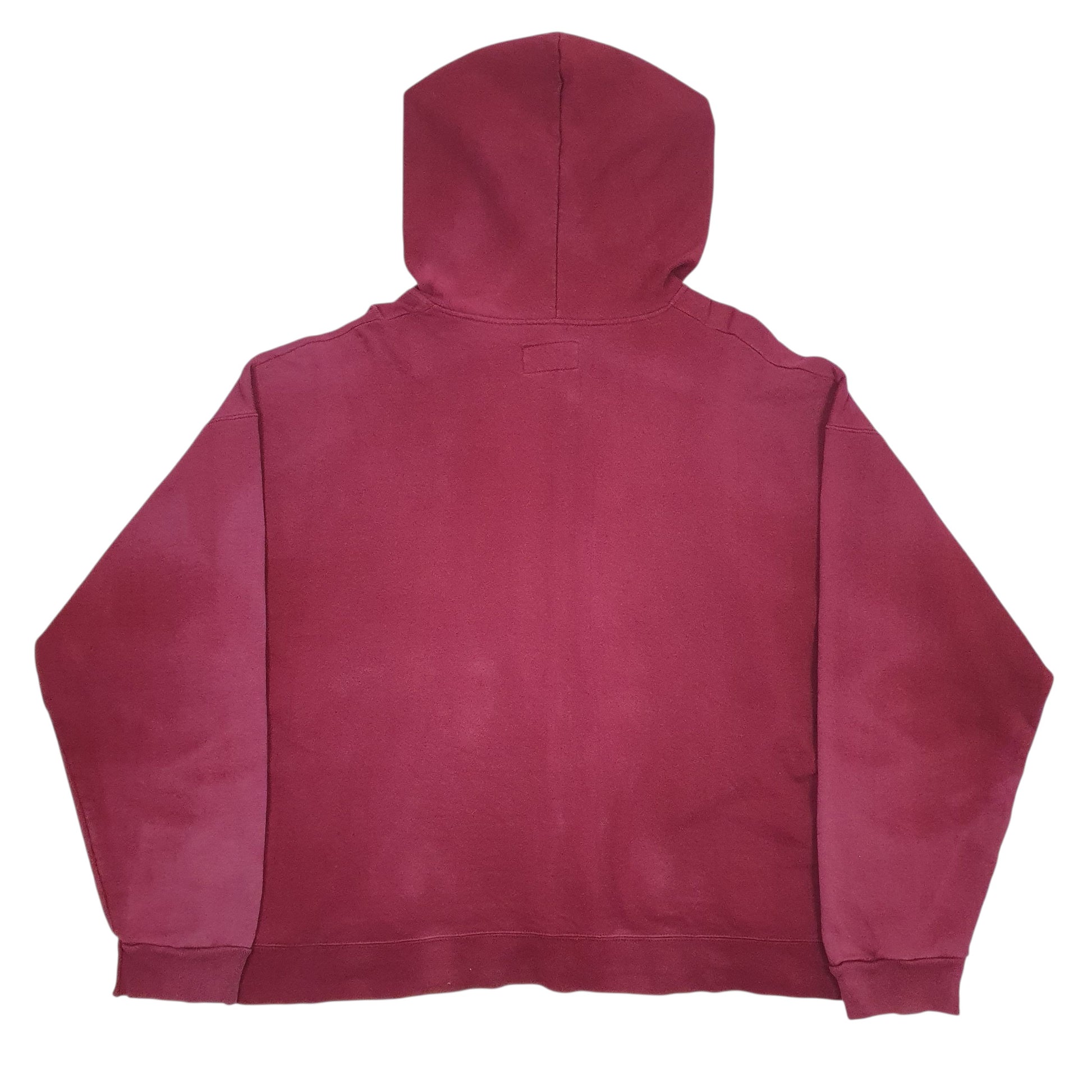 Mens Burgundy Starter  Full Zip Jumper