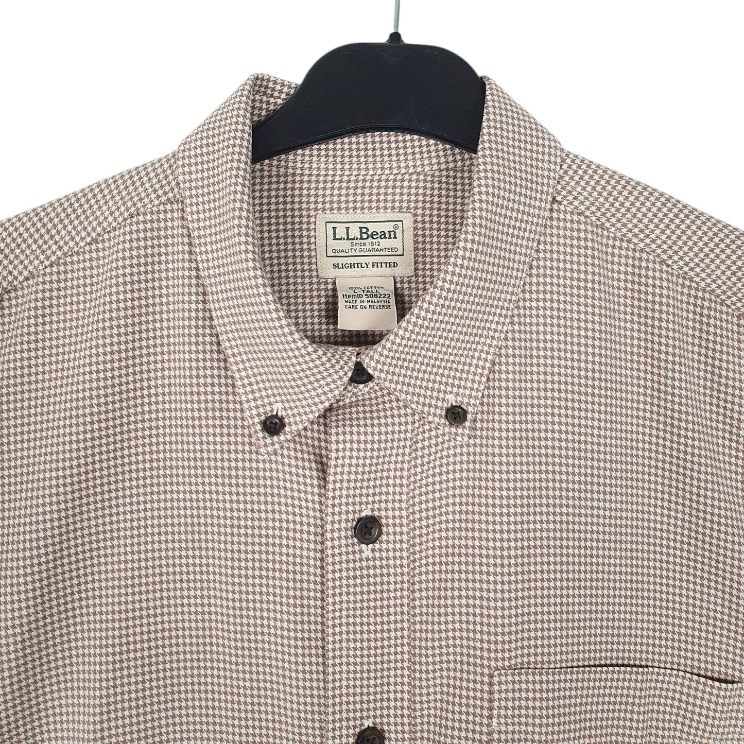 Mens Brown L.L.Bean   Shirt