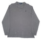 Mens Grey Polo Ralph Lauren  Long Sleeve Polo Shirt