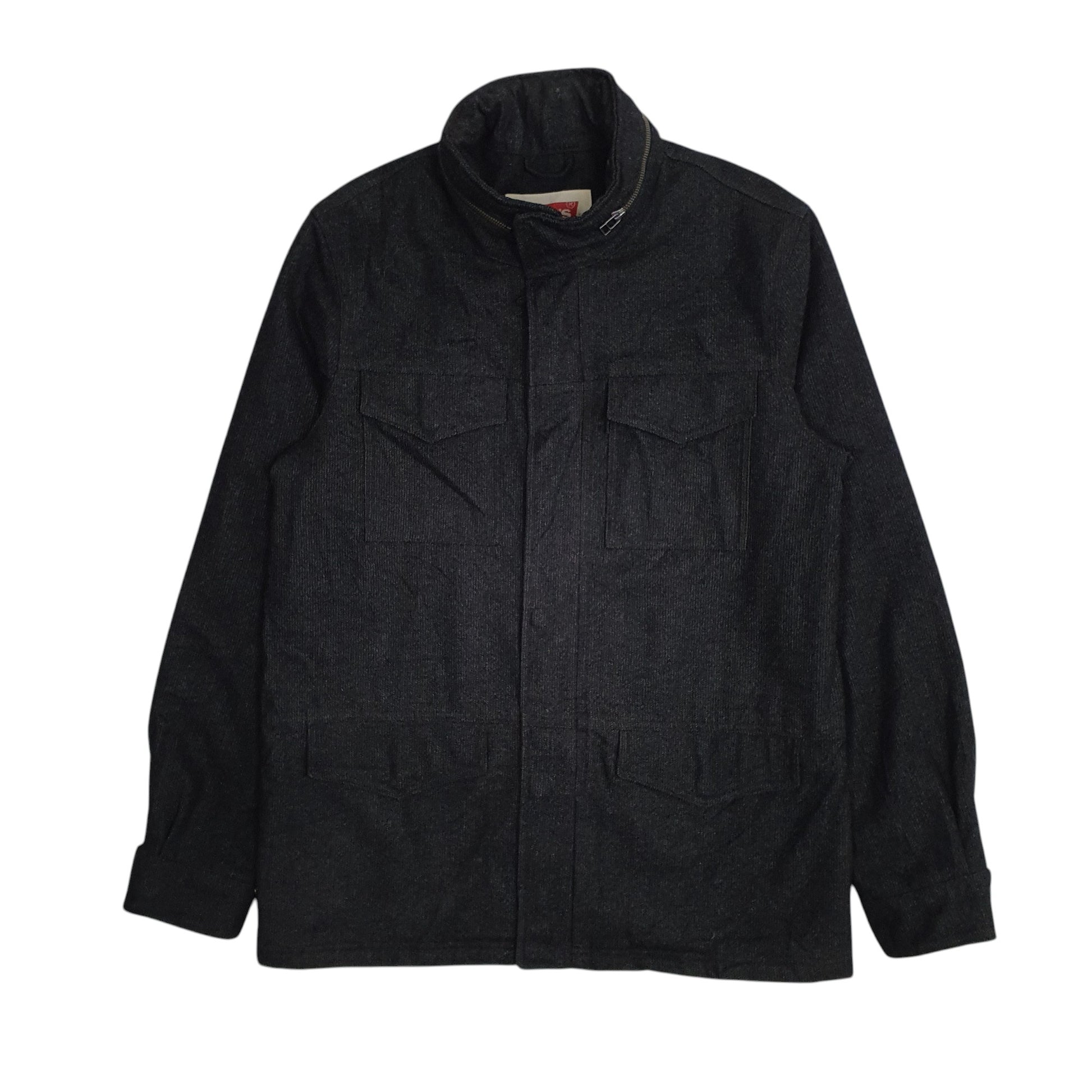 Mens Grey Levis Field  Coat