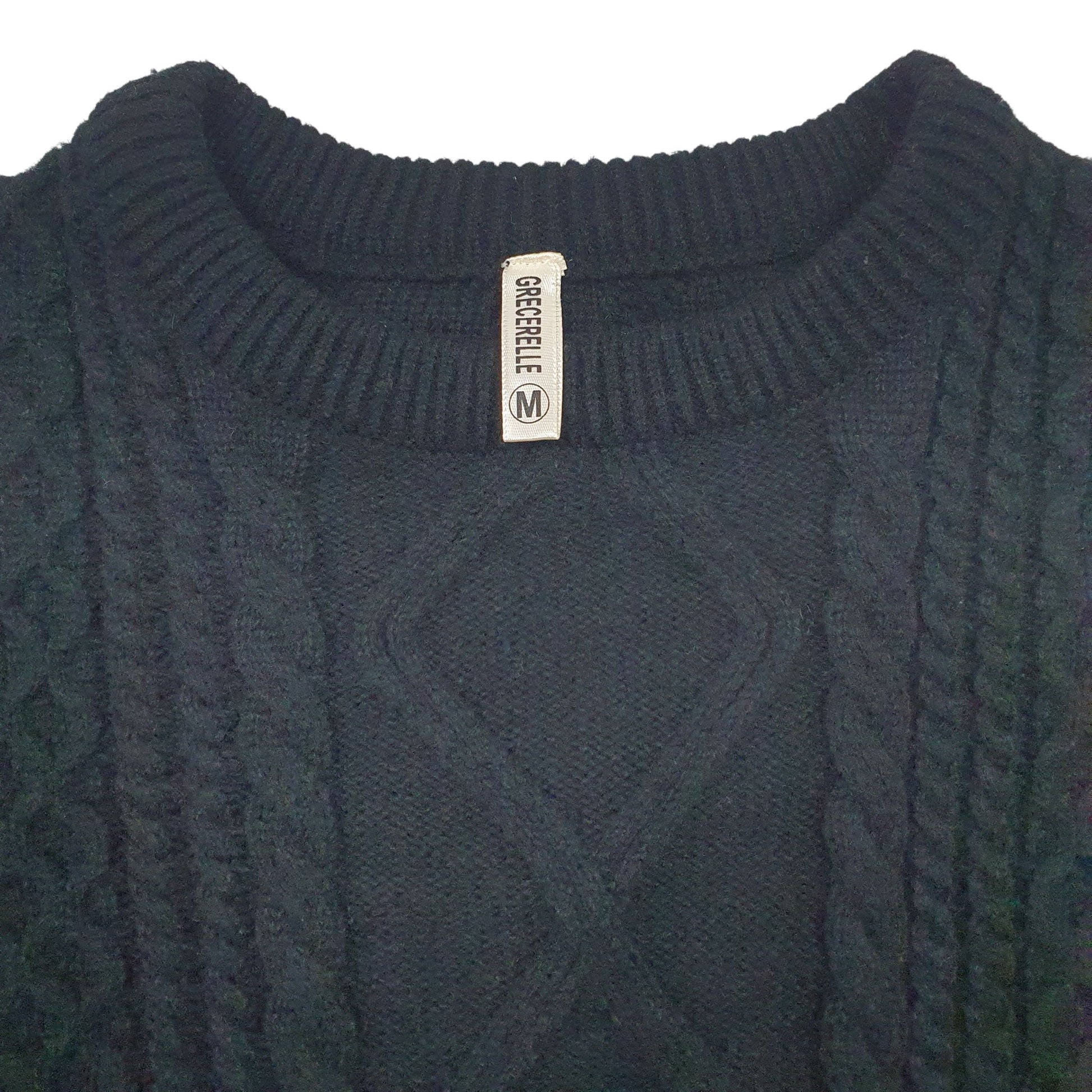 Womens Black Grecerelle Knitwear Crewneck Jumper