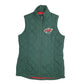 Mens Green NHL Minnesota Wild Hockey Puffer  Coat