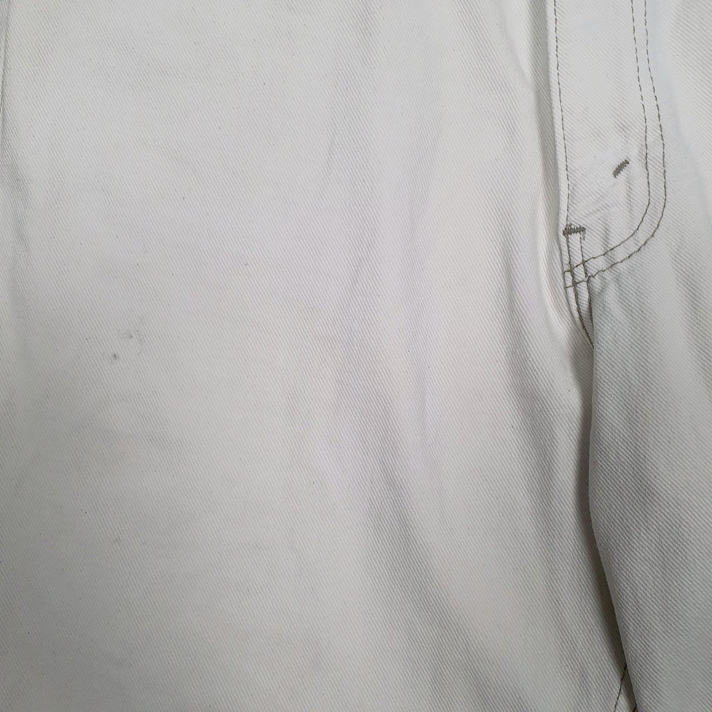 Mens White Levis Vintage 90s Orange Tab made In USA  Shorts