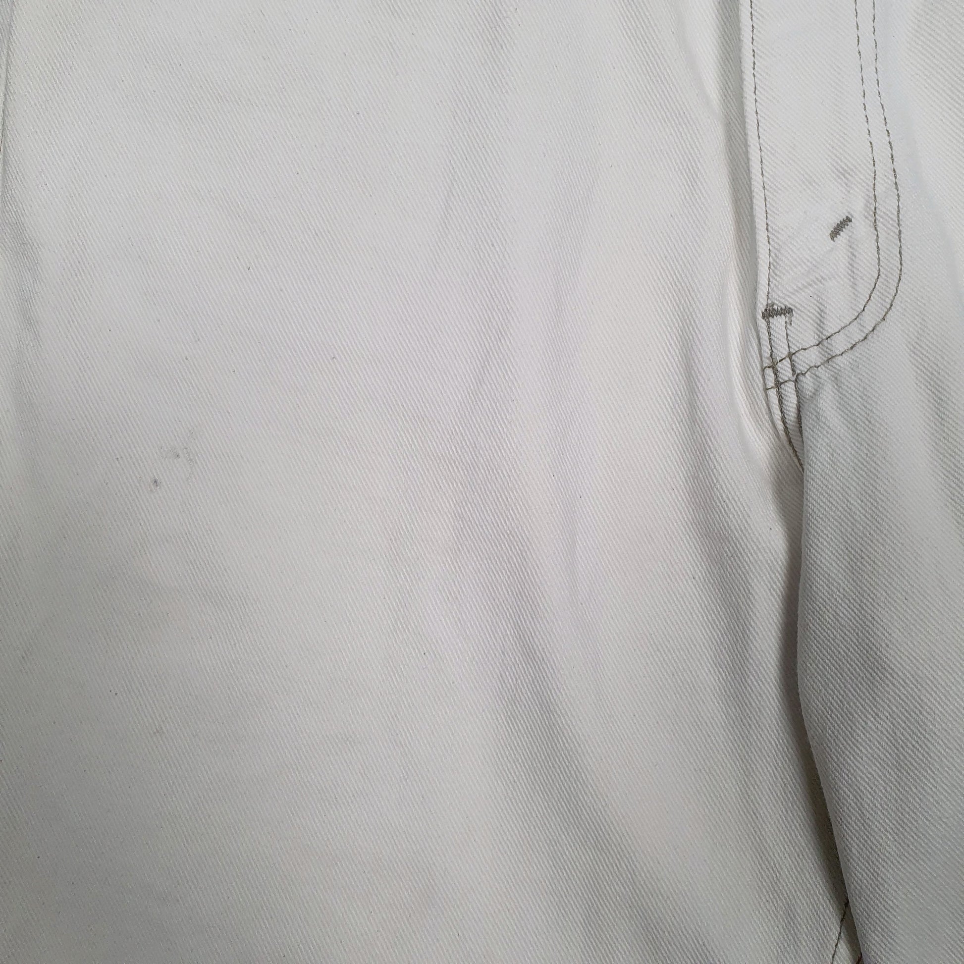 Mens White Levis Vintage 90s Orange Tab made In USA  Shorts