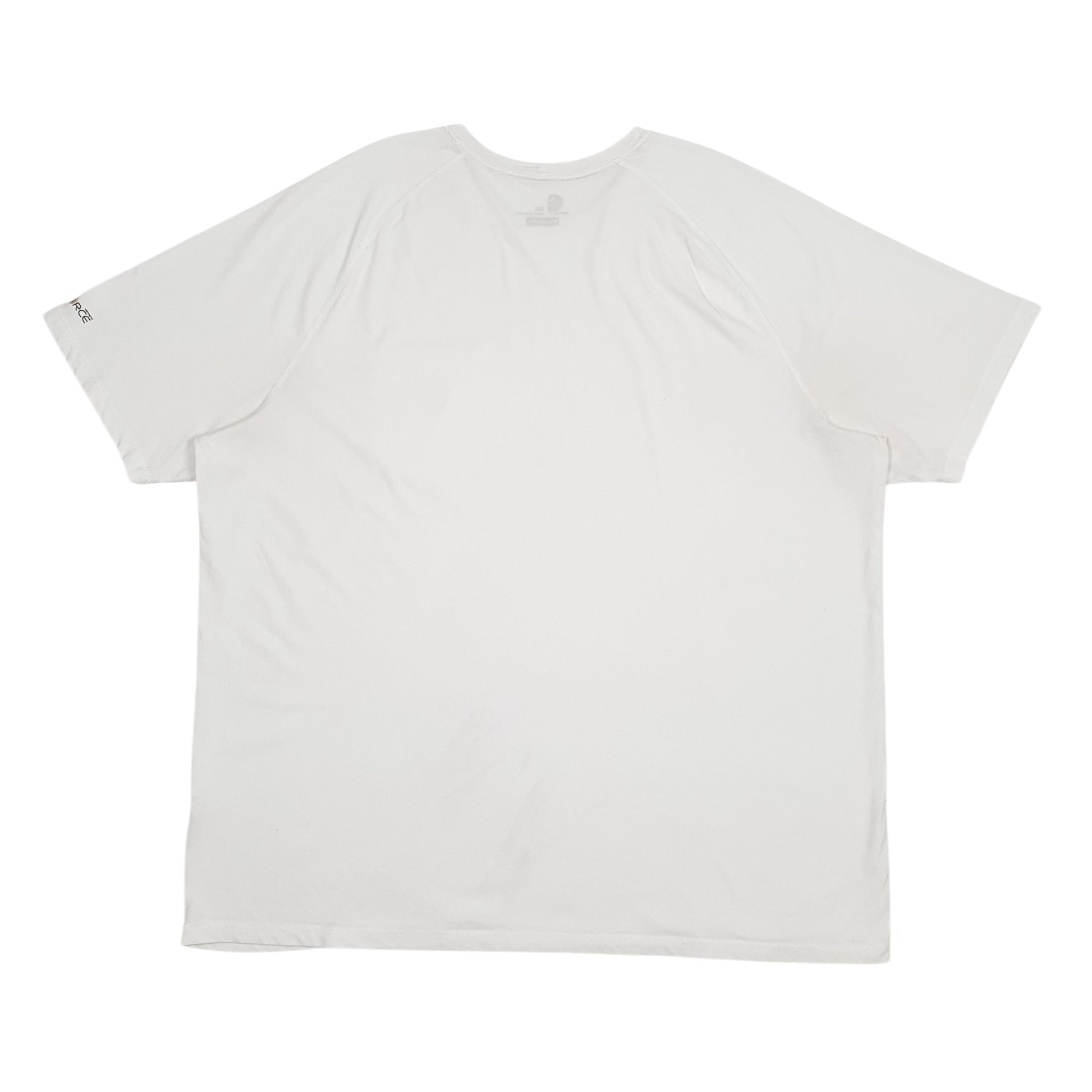 Mens White Carhartt   T Shirt
