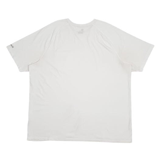 Mens White Carhartt   T Shirt
