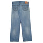 Mens Blue Levis Distressed  Jeans