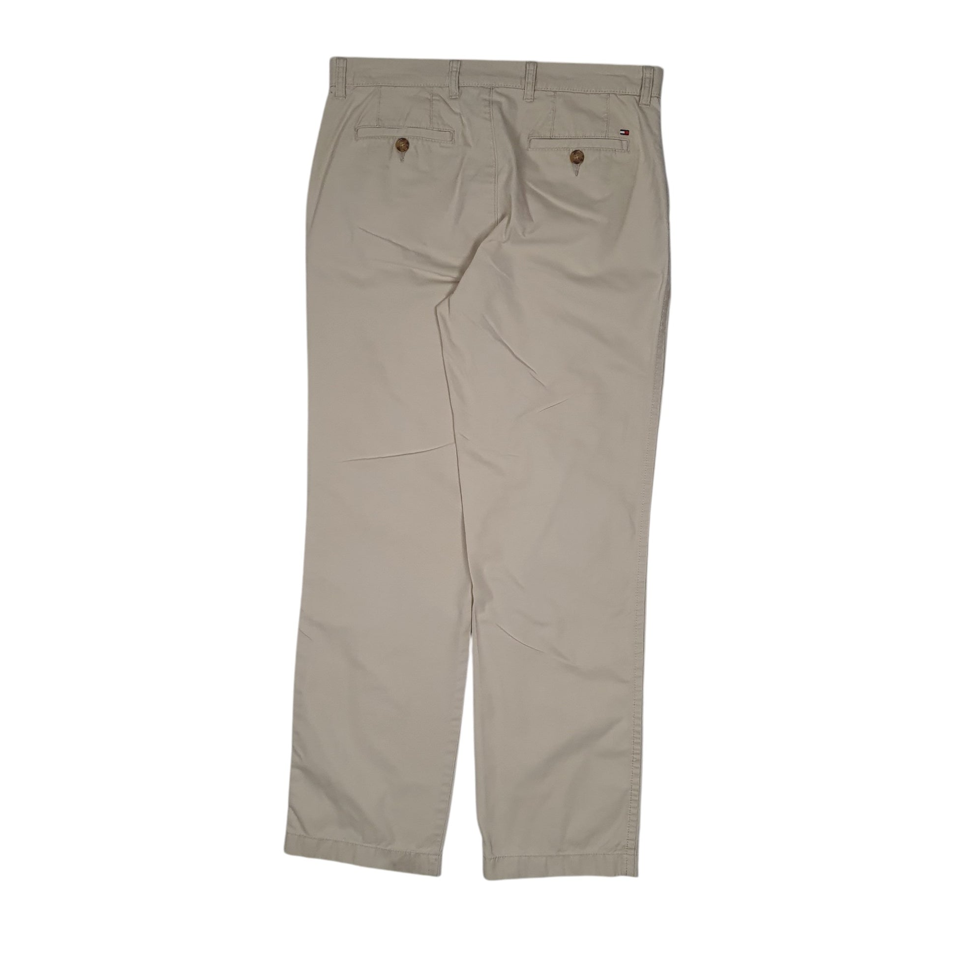 Mens Cream Tommy Hilfiger   Trousers